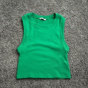 Zara Green Tank Top